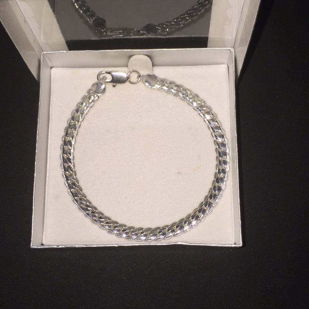 💥New💥 .925 Sterling Silver 5mm Chain Bracelet